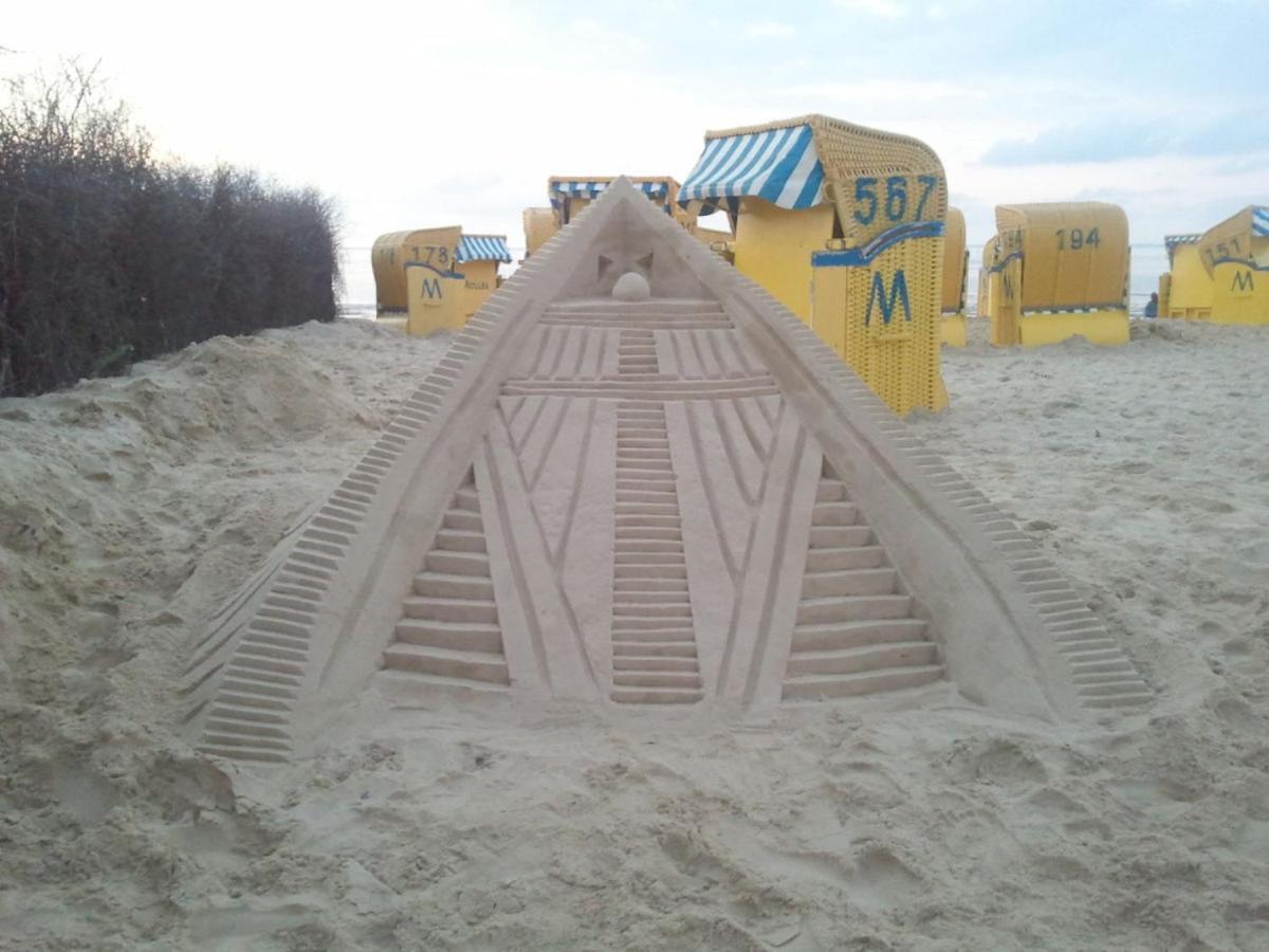 Haus Duenenglueck, Whg. 14 Apartment Cuxhaven Luaran gambar